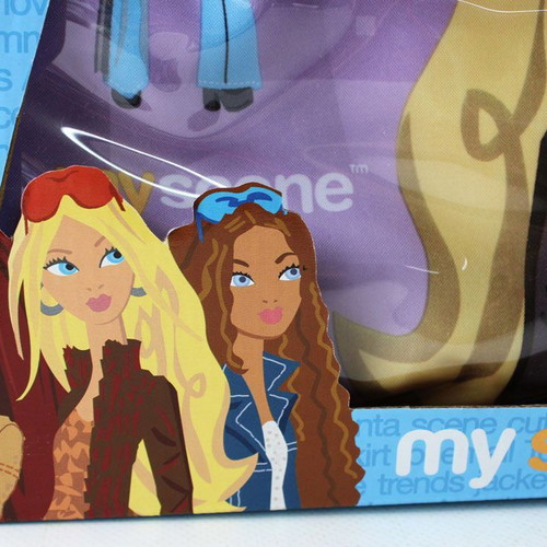 2003 My Scene Bag and Keychain Mattel new, sealed