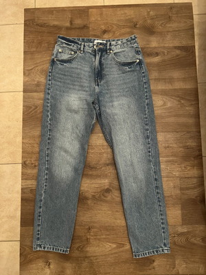 Sinsay Jean mom fit σαν καινούργιο, μπλε, μέγεθος M