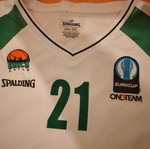 Φανέλα Κώστα Καιμακόγλου μεταχειρισμένη Eurocup 2014-15 μέγεθος 3XL