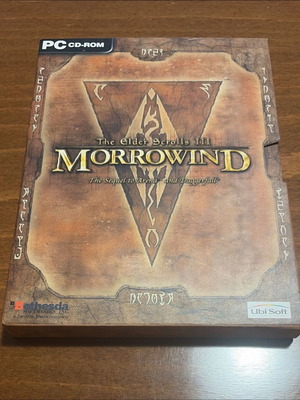 The Elder Scrolls III Morrowind PC Big Box Slipcase σαν καινούργιο