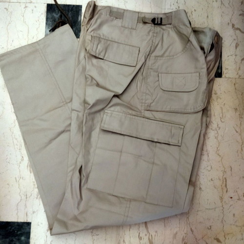 Men's Pants Aetos beige-khaki new, size L, cotton gabardine