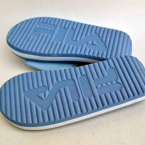 Fila Foam Slide sandals new, blue with logo strap, EU 40