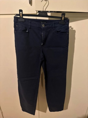 Massimo Dutti Pants Size 38 Like New, Black and Blue