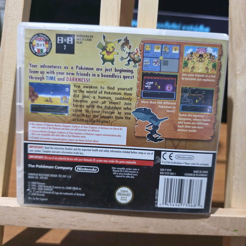 Pokémon Mystery Dungeon: Explorers of Darkness used for Nintendo DS