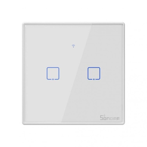 Smart Switch WiFi RF 433 Sonoff T2 EU TX 2-channel new, factory sealed
