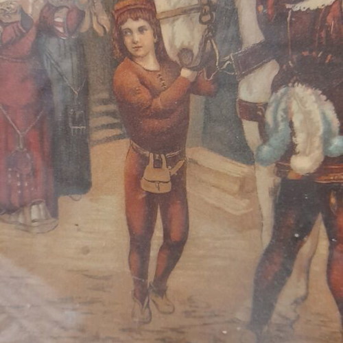 Poster with Return Theme used, medieval view