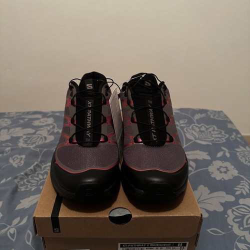Salomon XT-Pathway Size 44 athletic shoes new, black