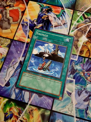 Salvage SD4 1st Edition Yu-Gi-Oh! card