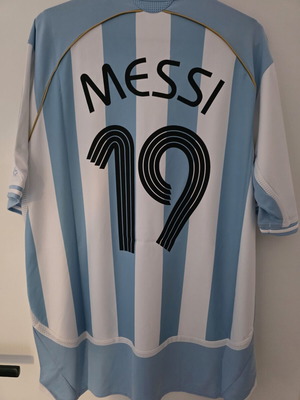 Authentic Messi 2006 Argentina Jersey new, size L