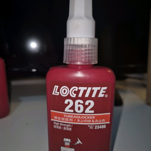 Loctite 262 strong threadlocker glue 50ml new