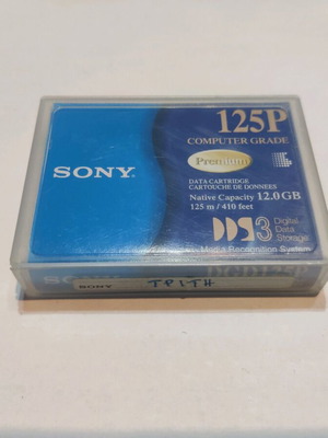 Касета за съхранение Sony DDS-3 12GB употребявана