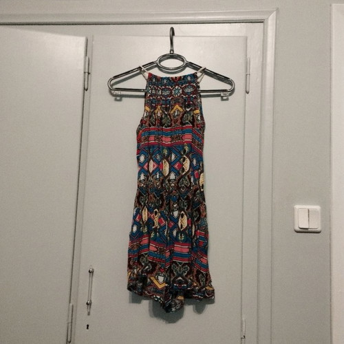 Summer dress jumpsuit with unique pattern like new