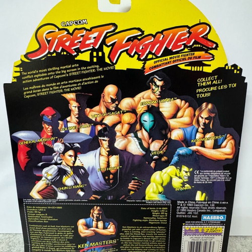 GI Joe Ken Masters Street Fighter action figure new