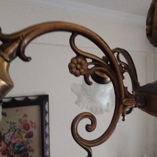 Vintage Brass Chandelier 4-light | Genuine Brass | Custom Order