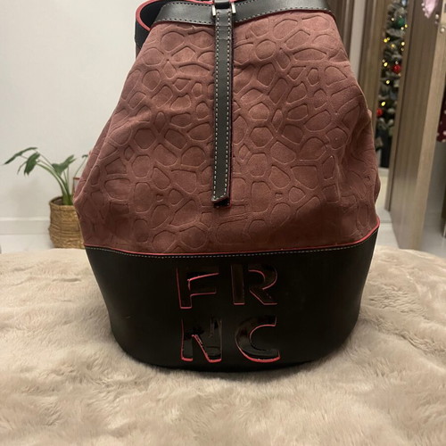 FRNC backpack used, black and pink