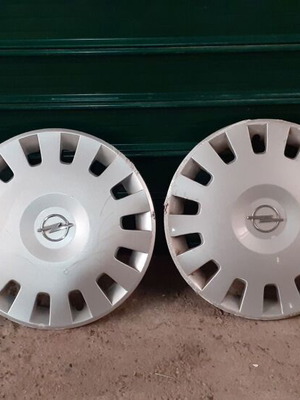 Τάσια ζάντας Opel Corsa D 14άρια μεταχειρισμένα, σετ 4, πλαστικά