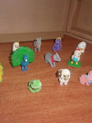 Puppy In My Pocket Farm Animals συλλογή σπάνιων φιγούρων