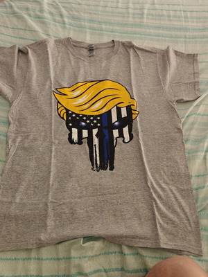 Μπλούζα Trump the Punisher καινούργια, μέγεθος L