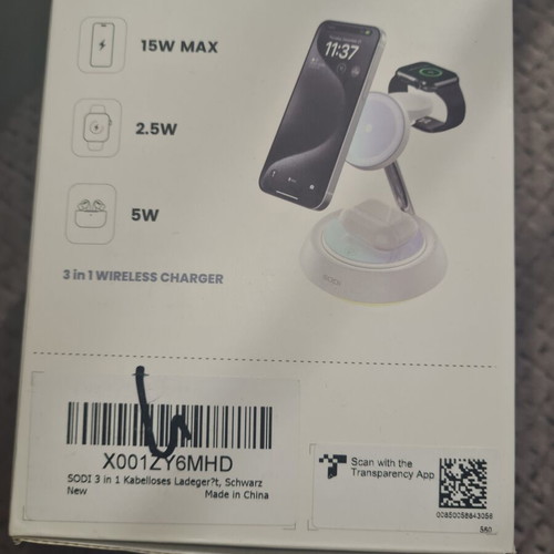 SODI 3-in-1 Wireless Charger Sunflow new