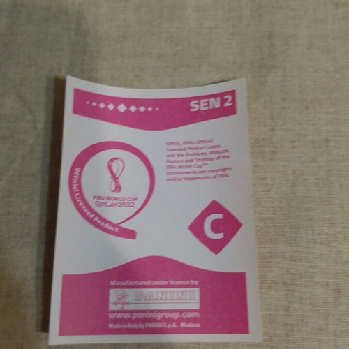 Panini αυτοκόλλητα FIFA World Cup Qatar 2022 καινούργια, αριθμοί SEN2, SEN13
