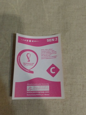 Panini αυτοκόλλητα FIFA World Cup Qatar 2022 καινούργια, αριθμοί SEN2, SEN13