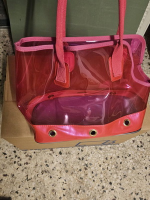 Pet carrier bag like new for girl