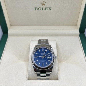 Rolex Datejust Blue Oyster 41mm