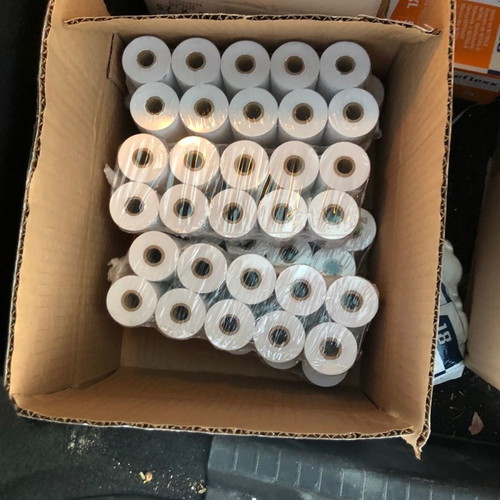 Thermal cash register paper roll P57xD50mm 60pcs new, box