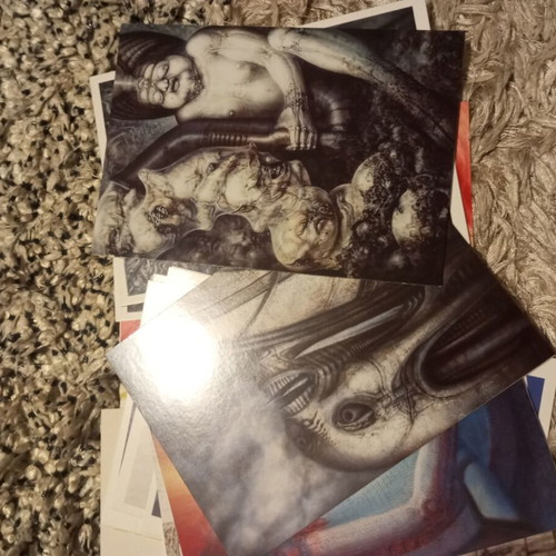 HR Giger ARh+ set 1996 used, rare and sold out
