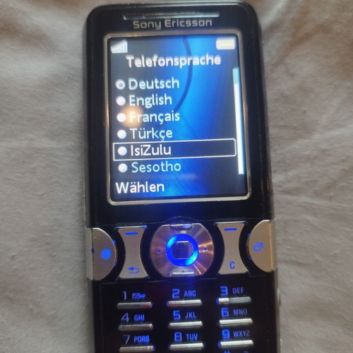 Sony Ericsson K550i phone