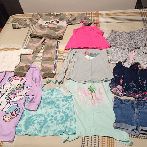 Children's clothing bundle for ages 8–10 with Zara and H&M pieces