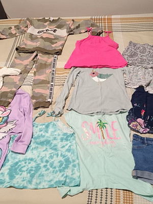 Children's clothing bundle for ages 8–10 with Zara and H&M pieces