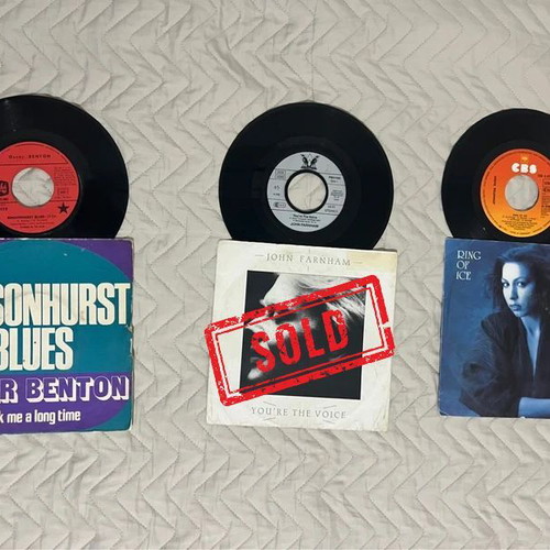 45 RPM vinyl records lot of 14, like new condition
