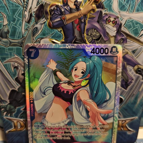 One Piece Nefeltari Vivi EB04-025 SR card like new