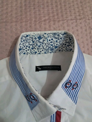 Summer beautiful shirt used, size S, white