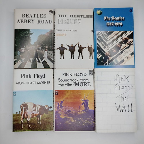 Pack of 6 cassette tapes, non-working, no plastic case