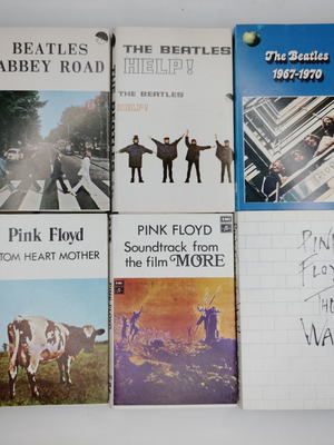 Pack of 6 cassette tapes, non-working, no plastic case