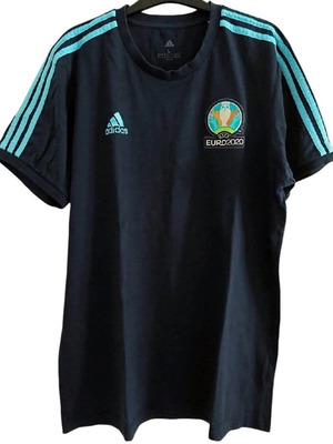 Adidas Euro 2020 jersey used, size Large, blue