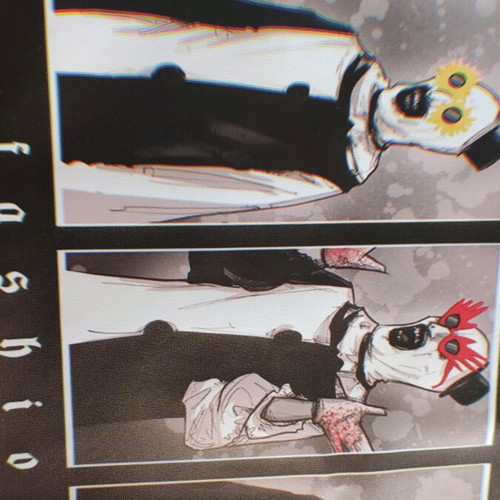 Terrifier Art the clown canvas painting new without frame
