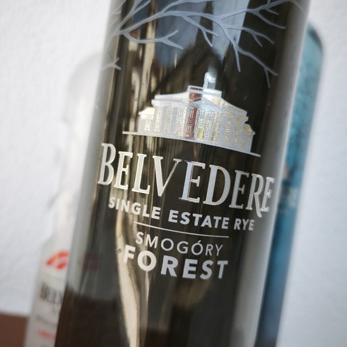 Belvedere vodka collectible bottle set, Formula 1 Limited Edition, Smogory Forest & Lake Bartężek