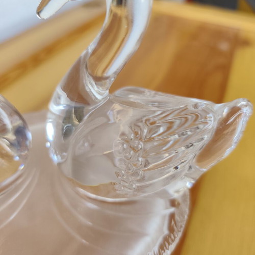 Crystal decorative swans like new by RCR Royal Crystal Rocks