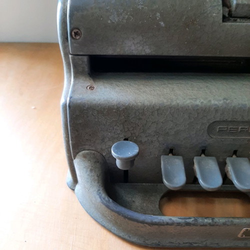 Perkins Brailler typewriter used for braille embossed characters