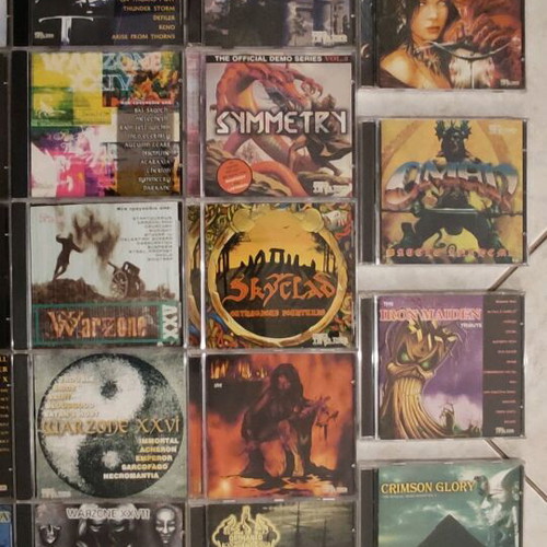 Metal Invader and Rock Hard CDs like new, collection of 58