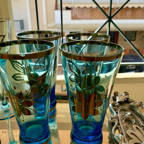 vintage drink set