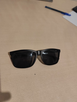 Invu men's sunglasses used, black with visible scratch on lens