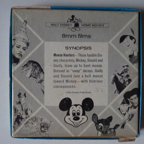 Disney Super 8mm silent films, pack of 2, like new