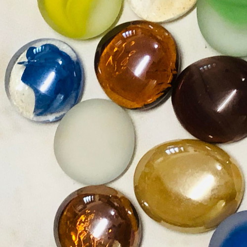 Cabochon multicolored stones pack of 15 new for jewelry making