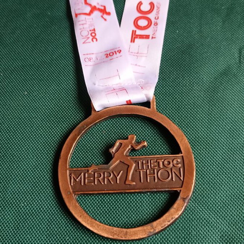 TheTOC Merrython 2019 collectible medal like new, authentic