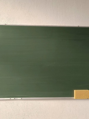 Chalkboard used, professional 2.00x1.20 m HPL surface