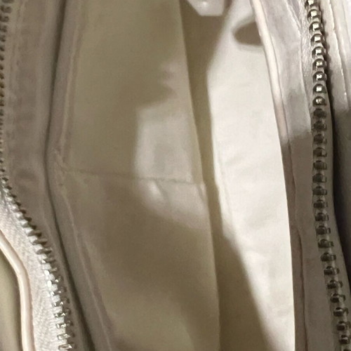 Valentino bag used, white, with two straps for crossbody and shoulder